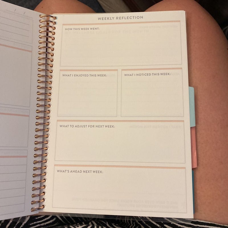 Erin Condren A5 Wellness Log