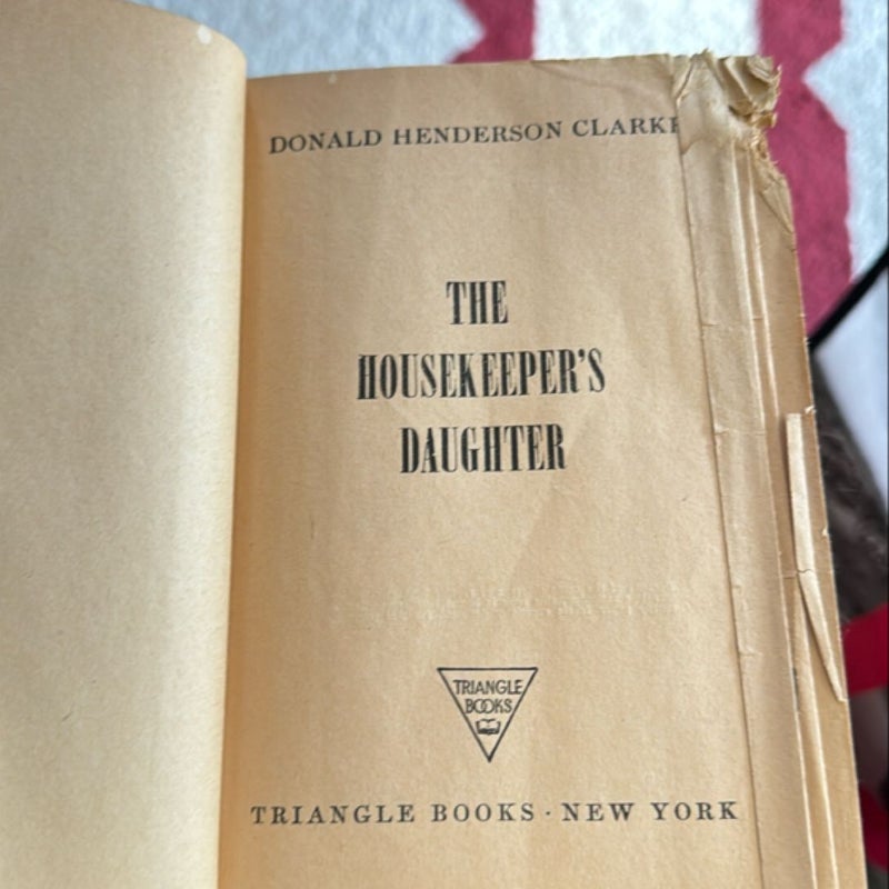 The Housekeeper’s Daughter, 1938