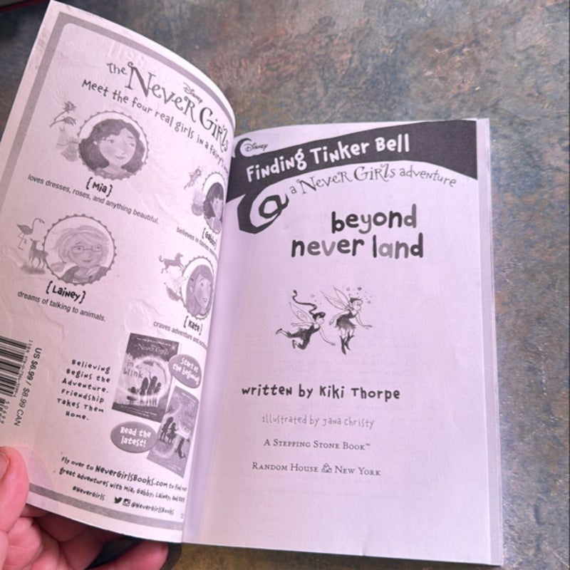 Finding Tinker Bell #1: Beyond Never Land (Disney: the Never Girls)