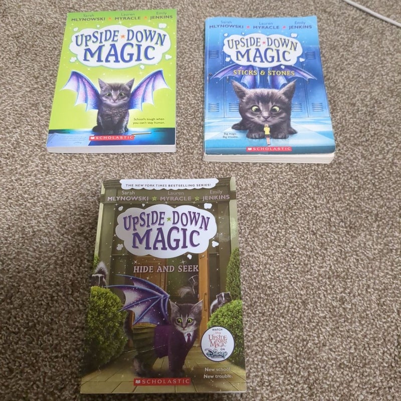 Upside-Down Magic books 1,2,7