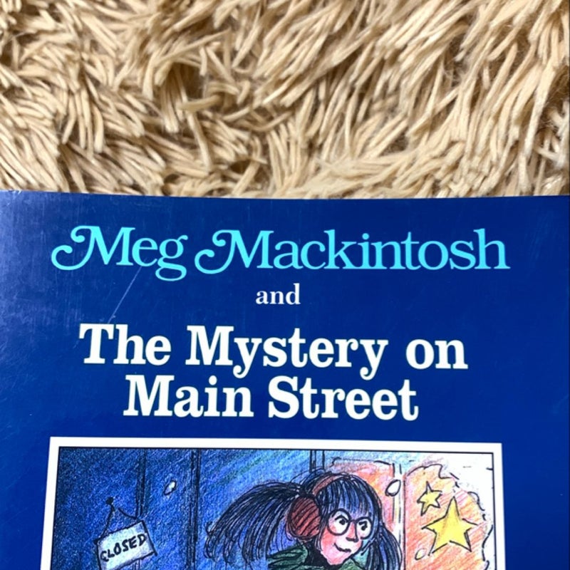 Meg Mackintosh and the Mystery on Main Street - Title #7