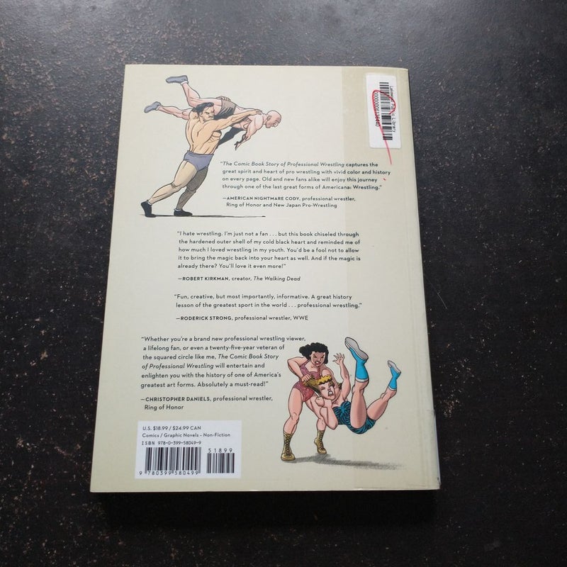 The Comic Book Story of Professional Wrestling