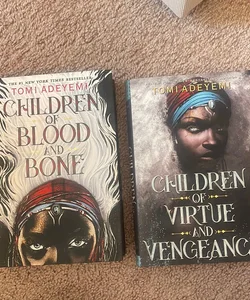 Children of blood, and bone and children of virtue and vengeance