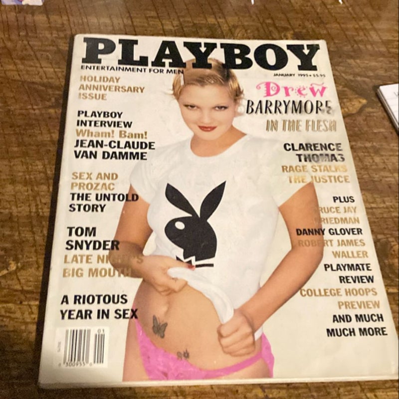 Playboy Drew Barrymore issue 1995