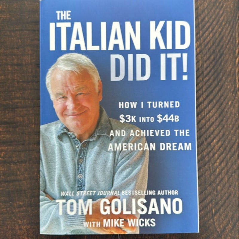 The Italian Kid Did It!