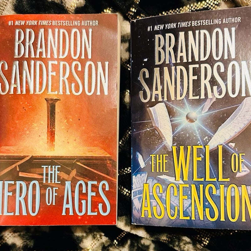 The Hero of Ages & The Well Of Ascension Bundle by Brandon Sanderson,  Paperback