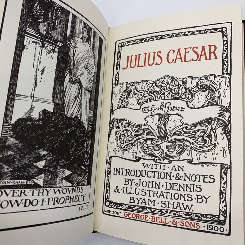 Julius Caesar Easton Press 2008 Collector Leather Edition