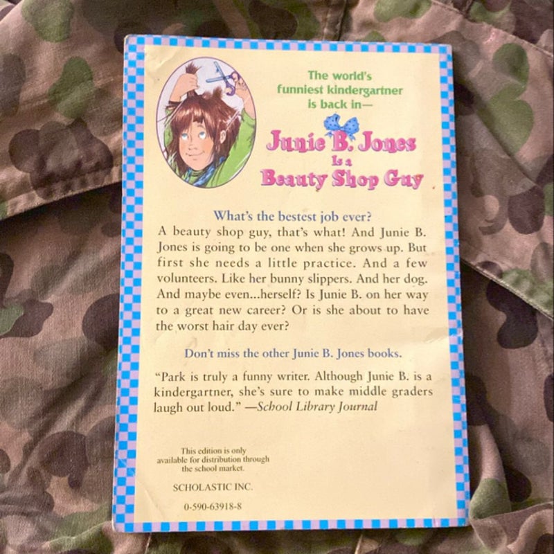 Junie B Jones Is a Beauty Shop Guy 