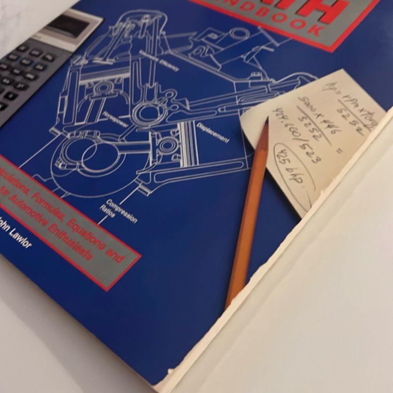 Auto Math Handbook by John Lawlor