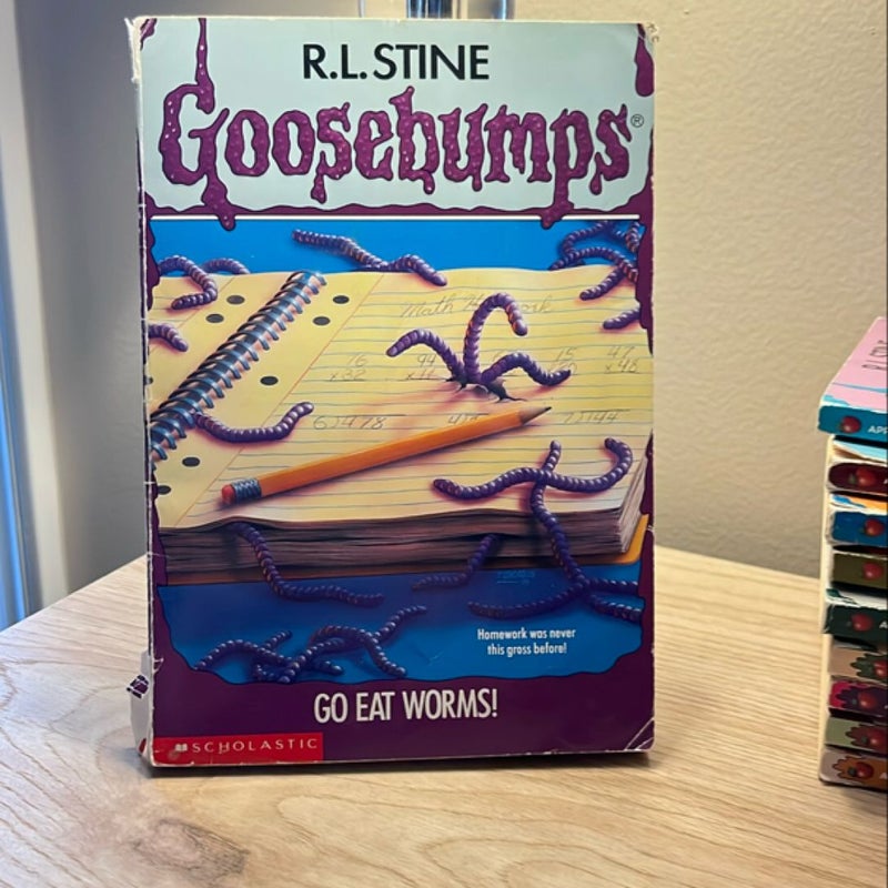 Goosebumps Go Eat Worms!