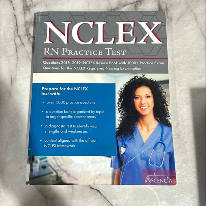 NCLEX-RN Practice Test Questions 2018 - 2019