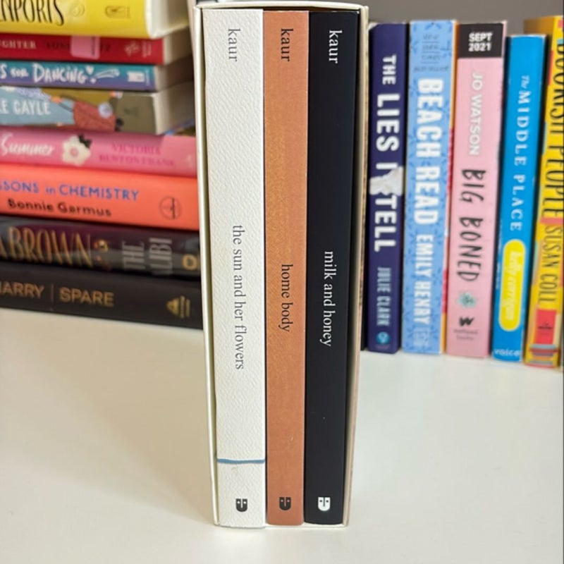 Rupi Kaur Trilogy Boxed Set