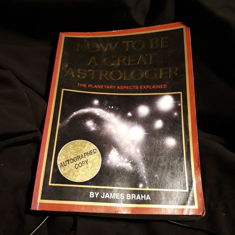 Signed by author copy of How to Be a Great Astrologer
