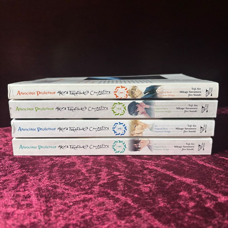 Associate Professor Akira Takatsuki's Conjecture, Vol. 1-4 (manga)