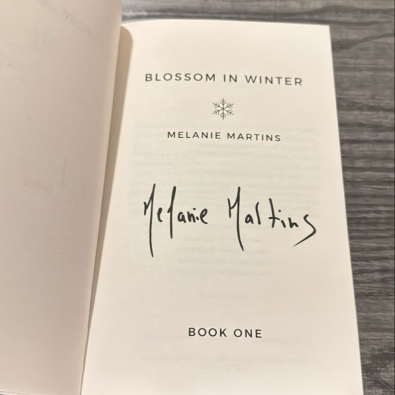 Blossom in Winter *SIGNED BY AUTHOR*