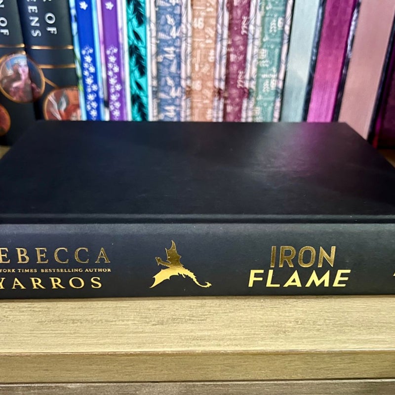 Iron Flame, Book hardback