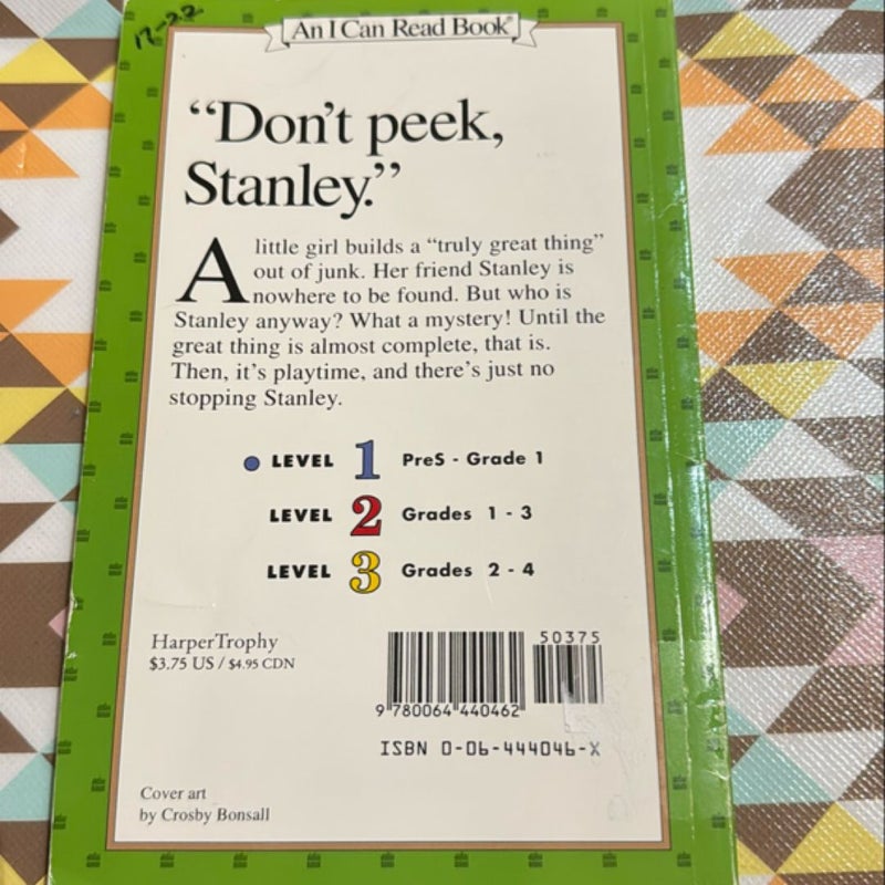And I Mean It, Stanley
