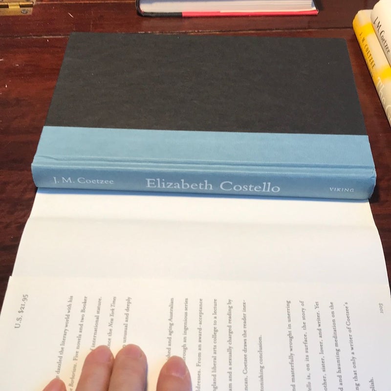 1st ed./2rd printing * Elizabeth Costello