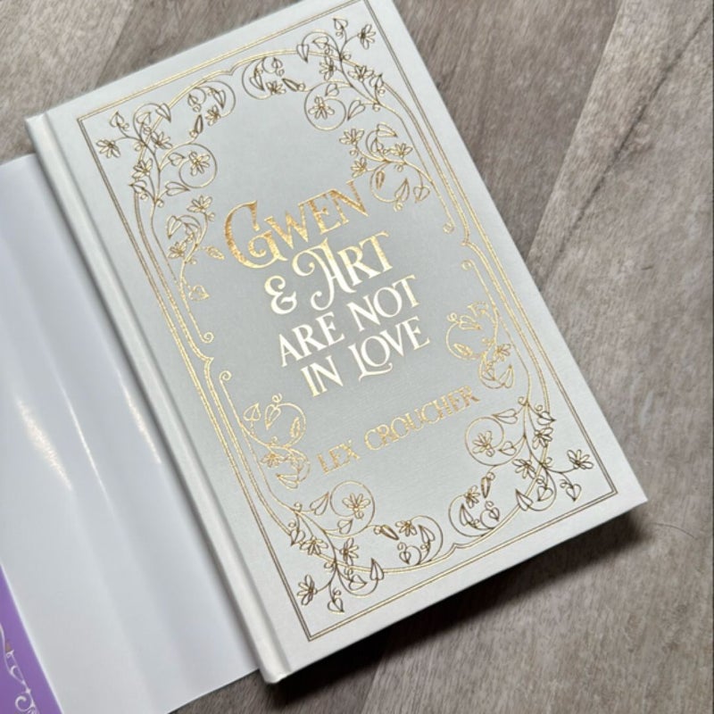 Gwen & Art Are Not in Love (Fairyloot SIGNED) 