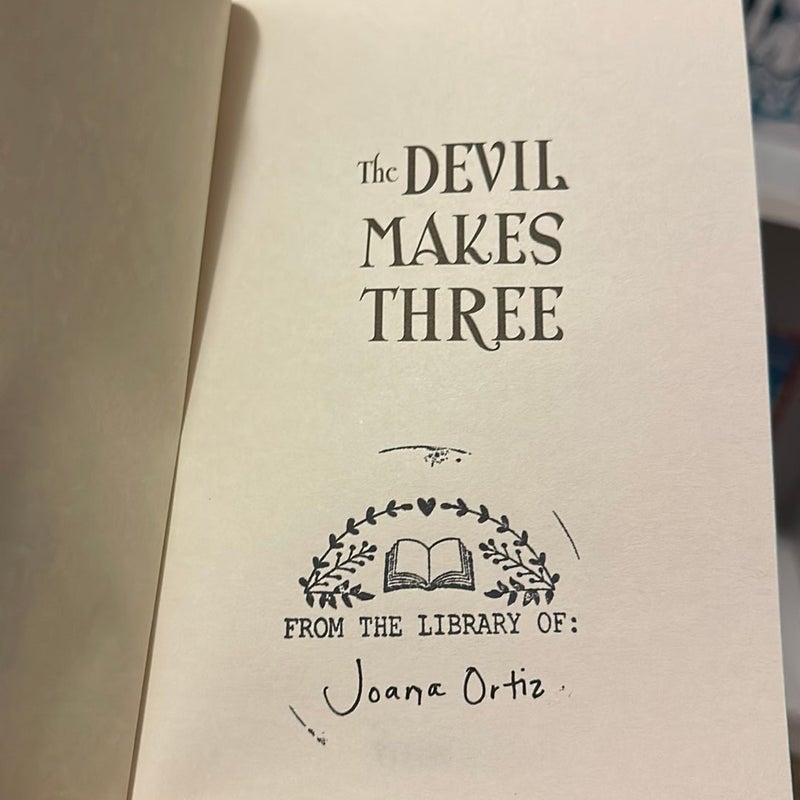 The Devil Makes Three (illumicrate edition)