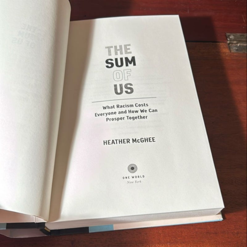 The Sum of Us (2nd Printing)