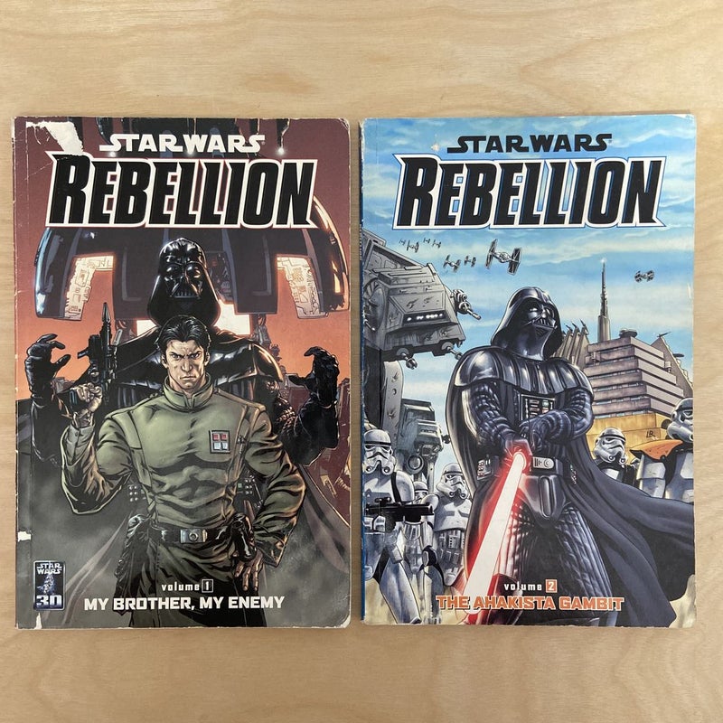 Star Wars Rebellion Volume 1: My Brother, My Enemy & Star Wars Rebellion Volume 2: The Ahakista Gambit 