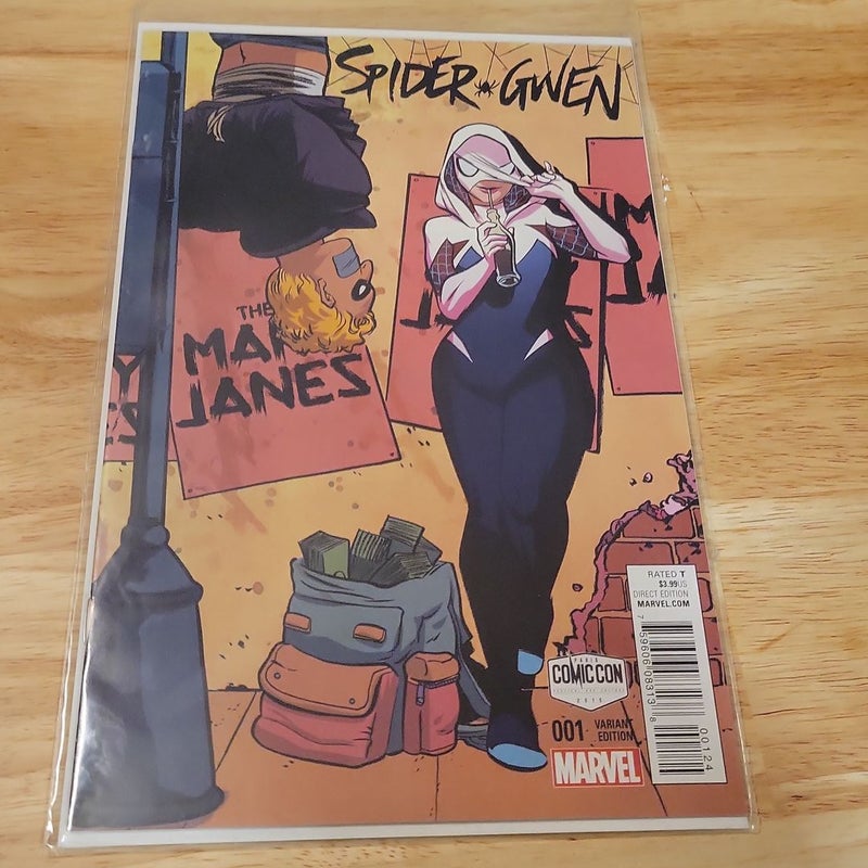 Spider-Gwen #1 Paris Comic Con Cover (2015)