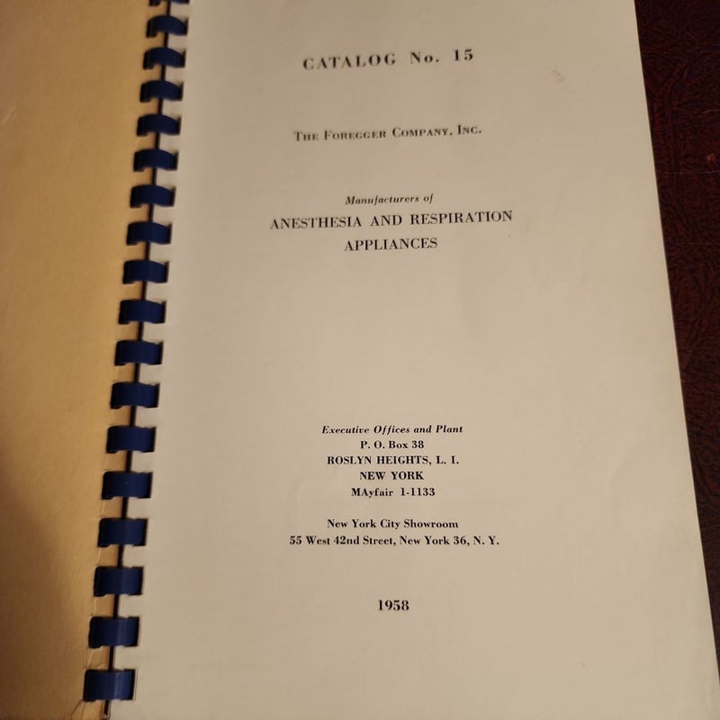 Anesthesia and Respiration Appliances