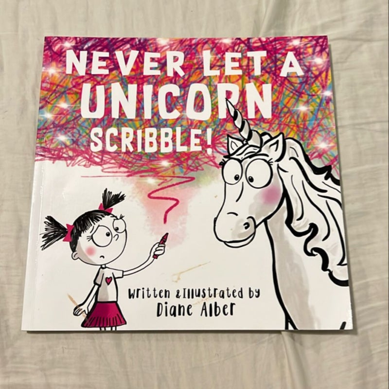 Never Let a Unicorn Scribble!