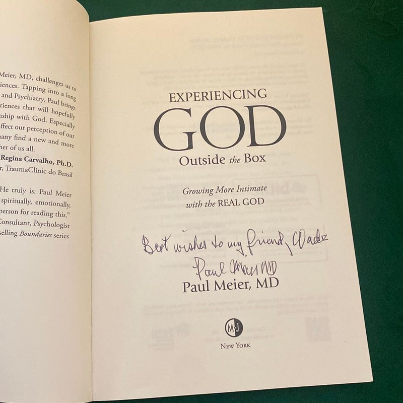 Experiencing God Outside the Box