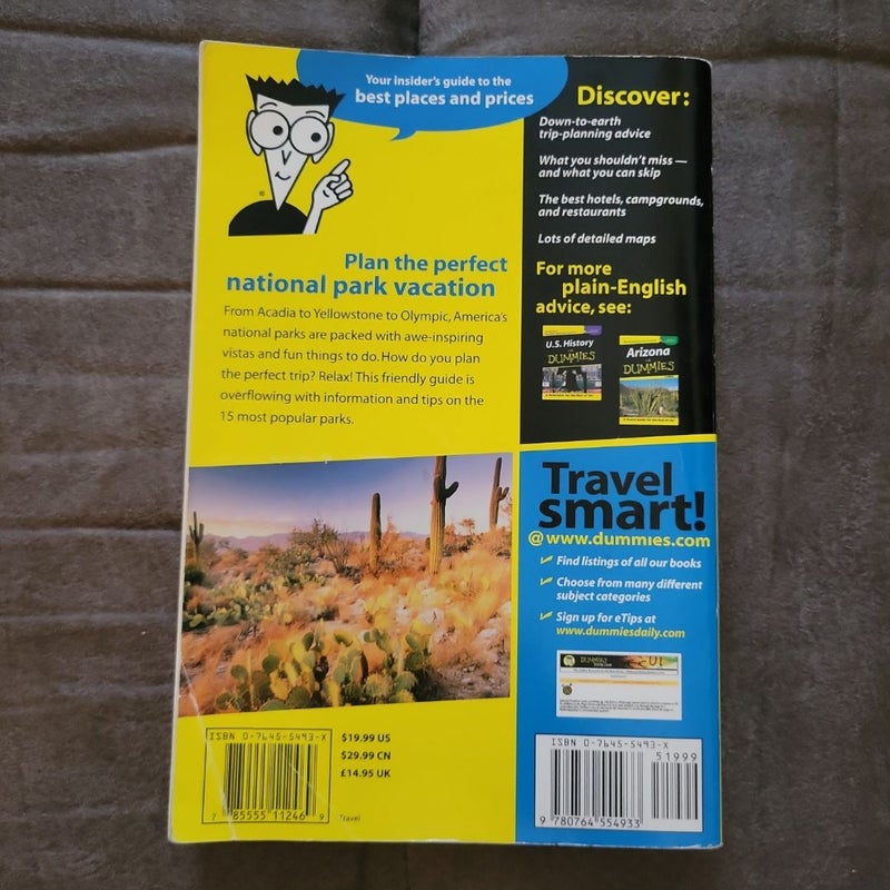 America's National Parks for Dummies