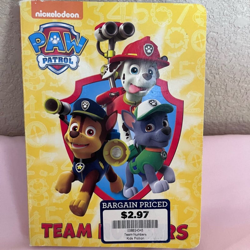 Team Numbers (Paw Patrol)