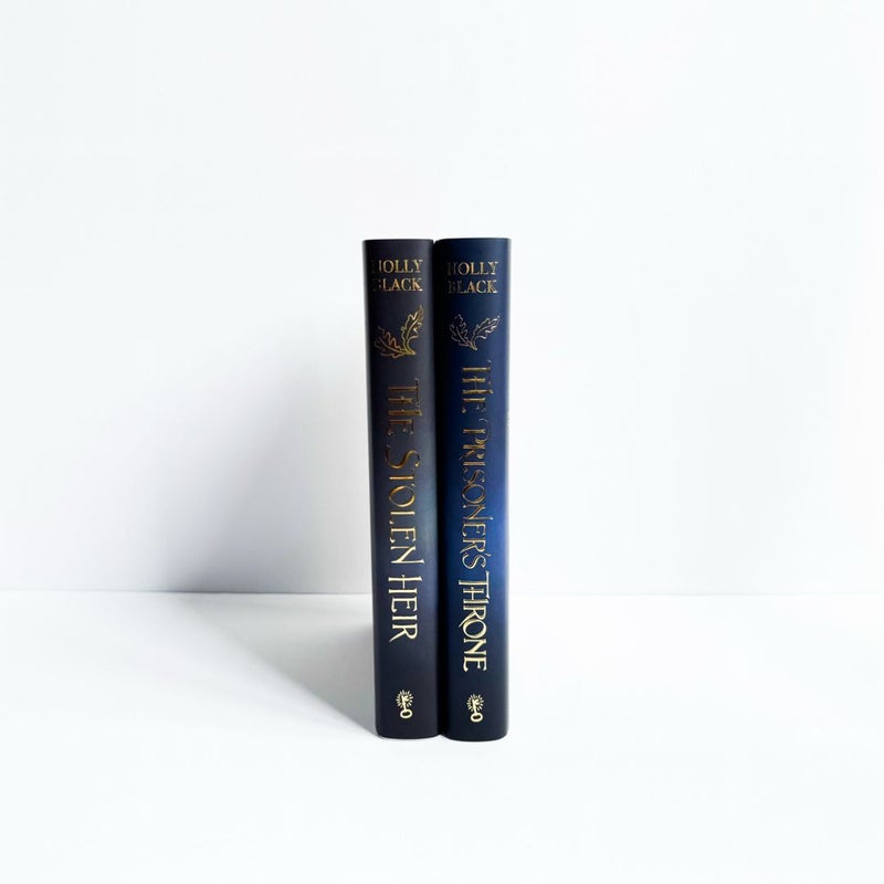 The Stolen Heir and The Prisoner’s Throne Folk of the Air (Fairyloot Exclusive Editions)