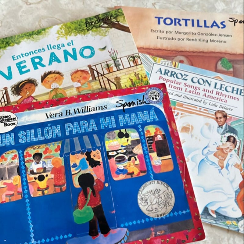 Spanish language bundle of children’s books