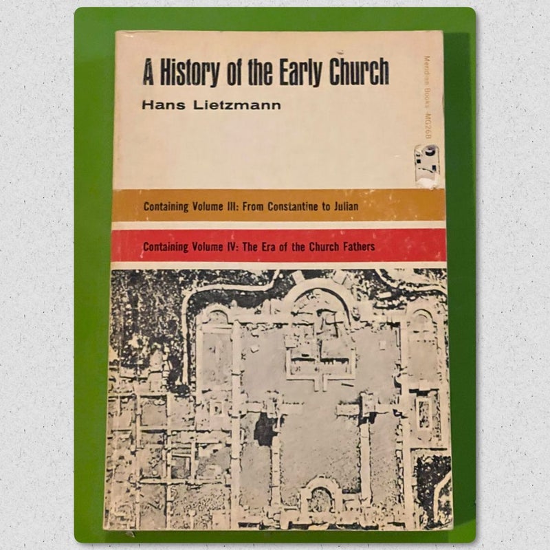 A History of the Early Church