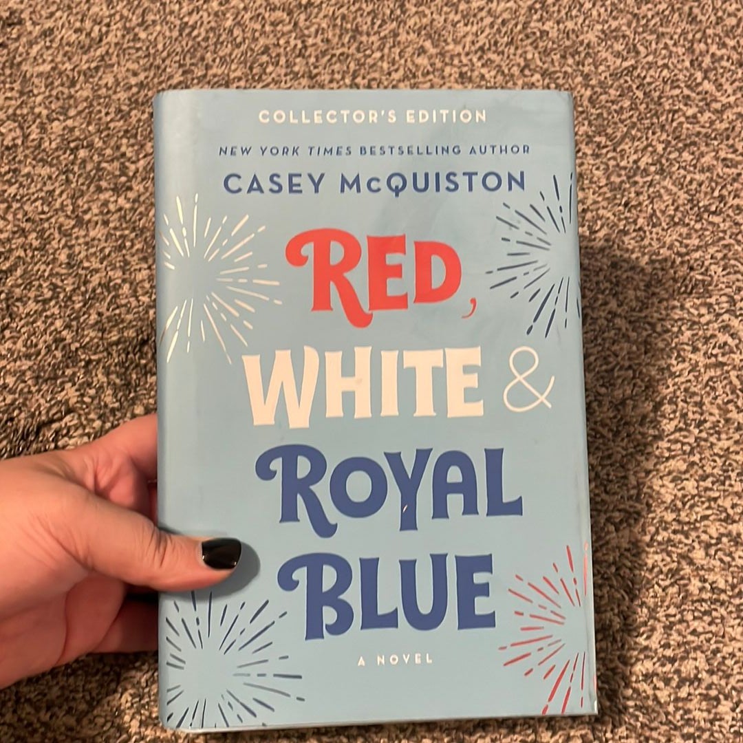 Red, White & Royal Blue: Collector's Edition: A Novel: 9781250856036:  McQuiston, Casey: Books 