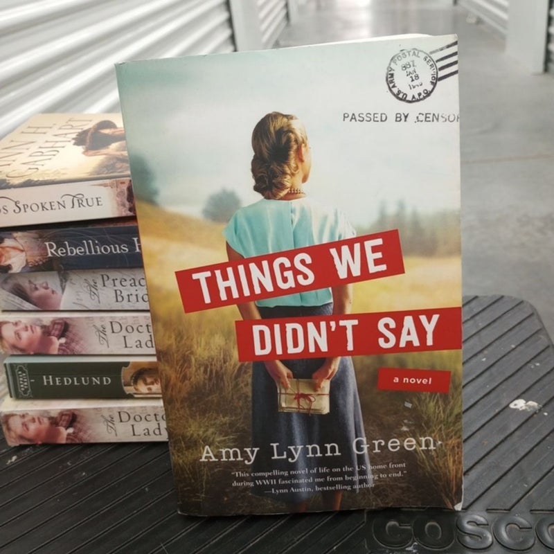 Things We Didn't Say