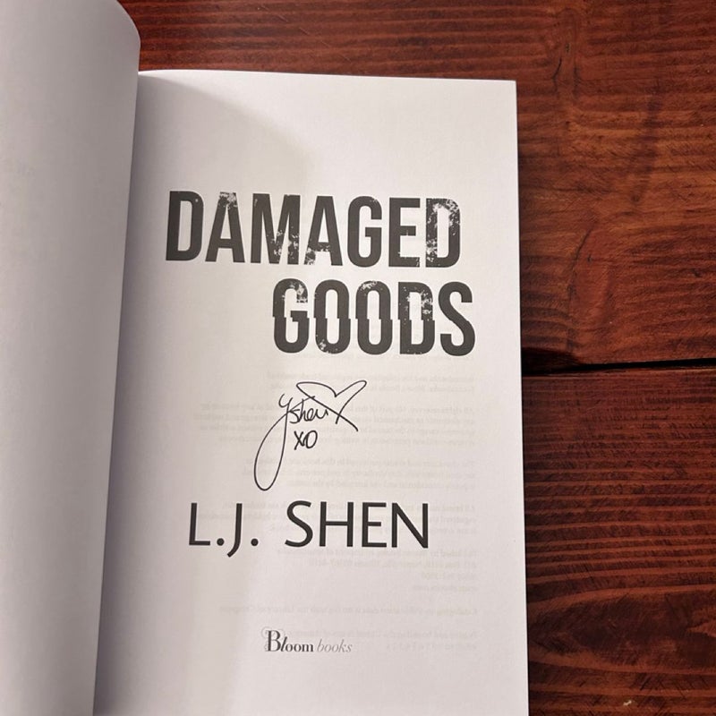 Damaged Goods - PS Signed Edition