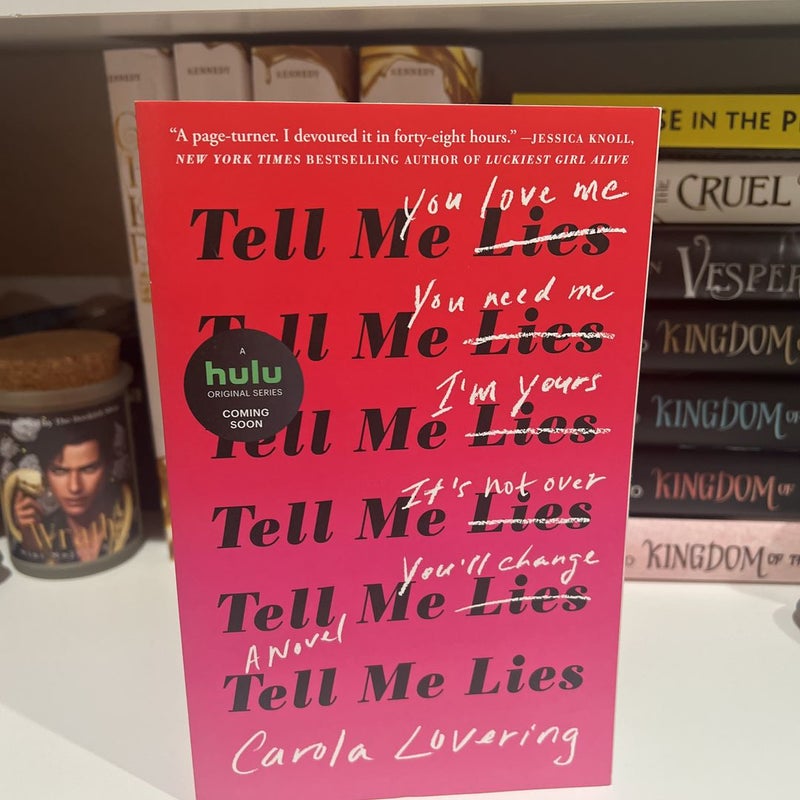 Tell Me Lies by Carola Lovering, Paperback