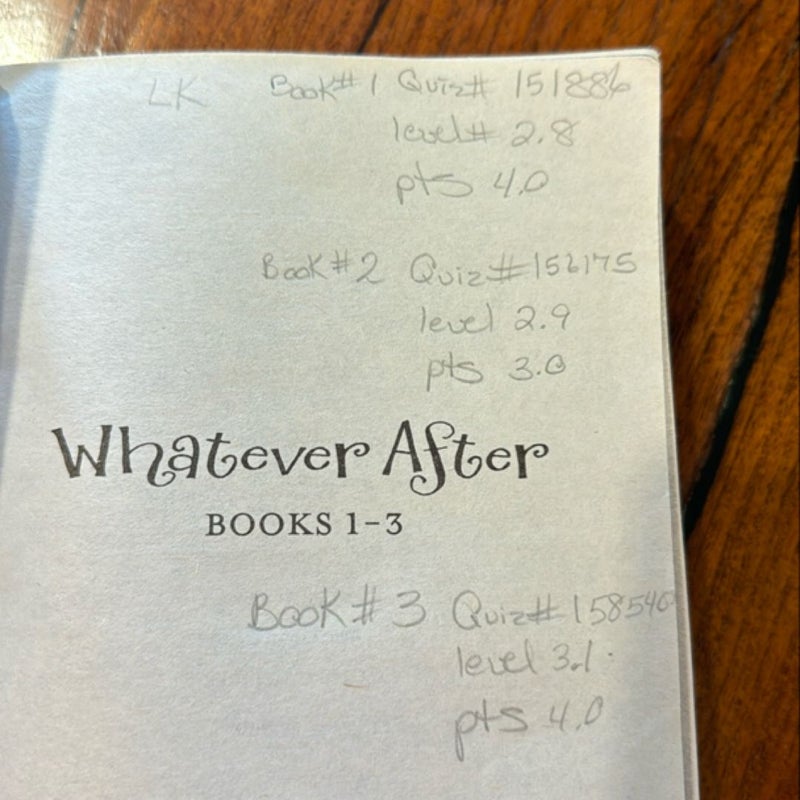 Whatever After