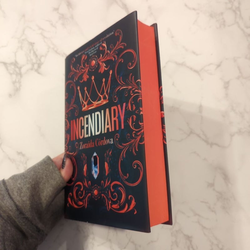 Incendiary Signed Fairyloot Edition