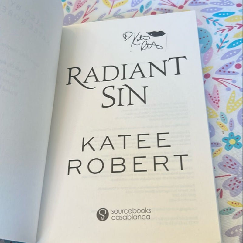 Radiant Sin *Signed*