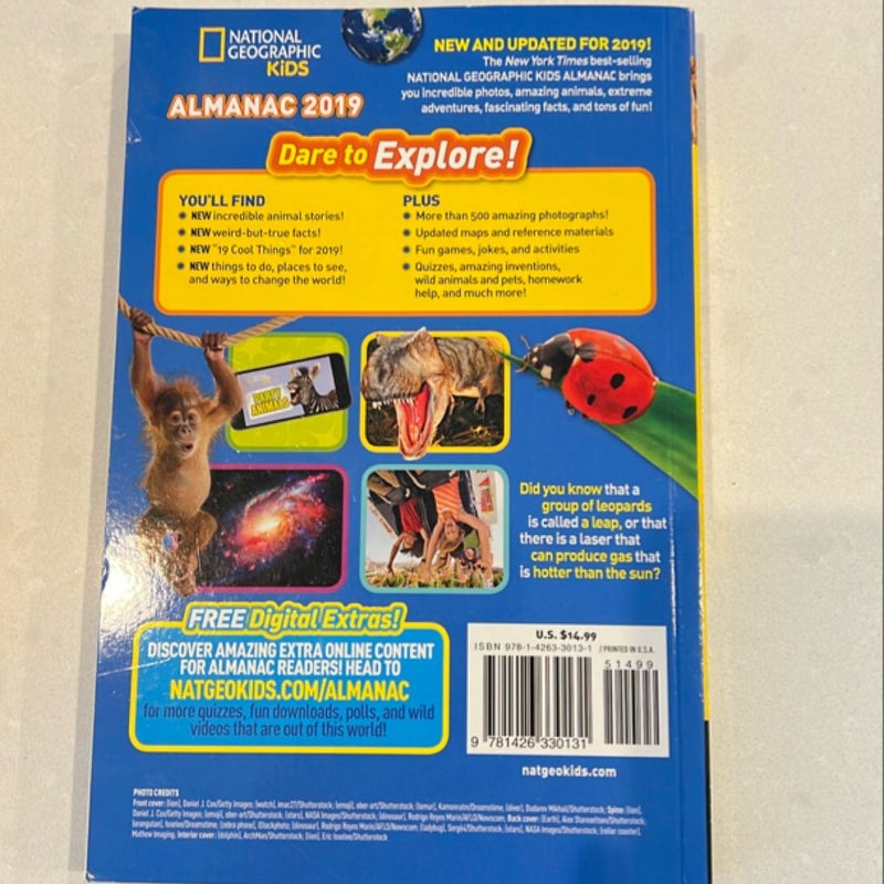 National Geographic Kids Almanac 2019