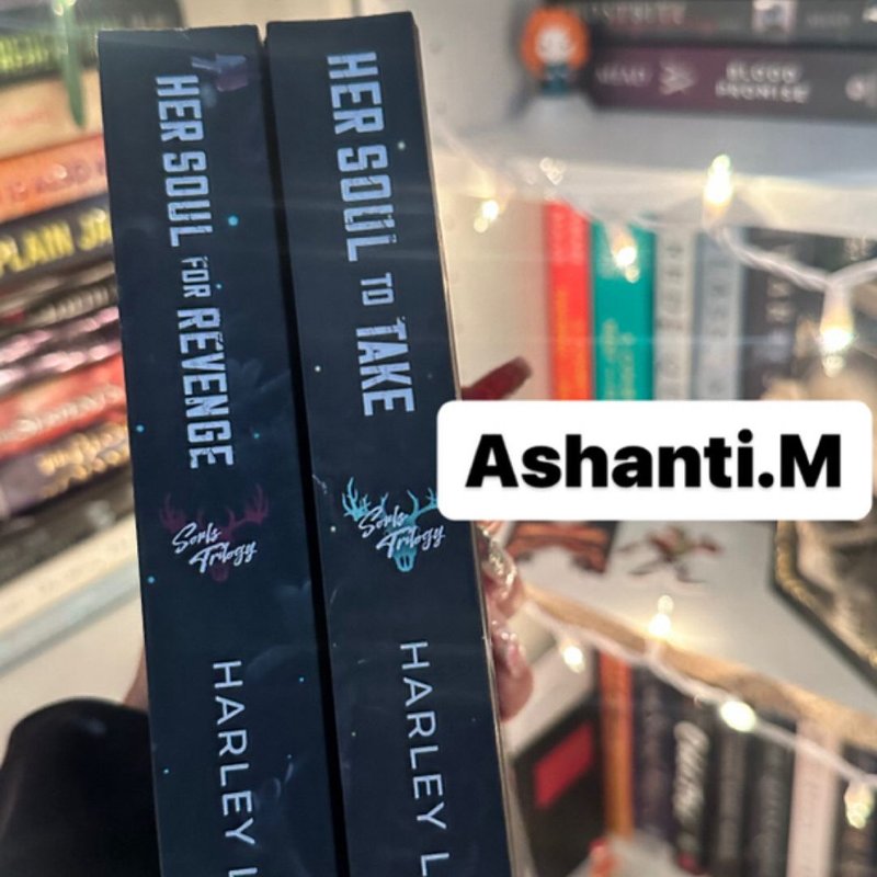 Her Soul to Take & Her soul for revenge OOP Covers by Harley Laroux ...