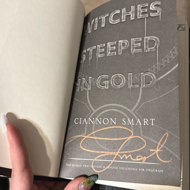 Witches Steeped in Gold (owlcrate, signed)