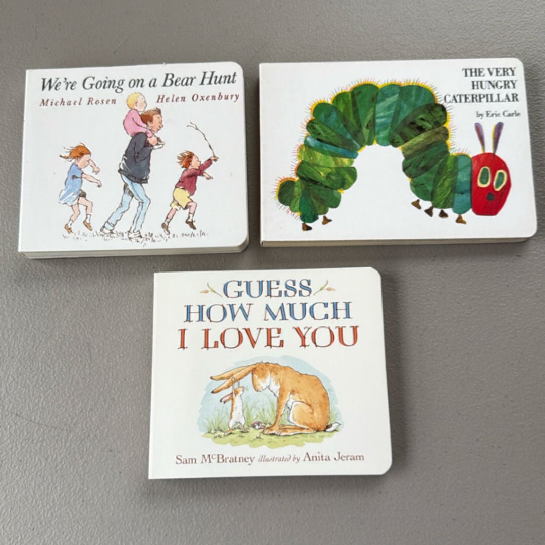 3 board book bundle