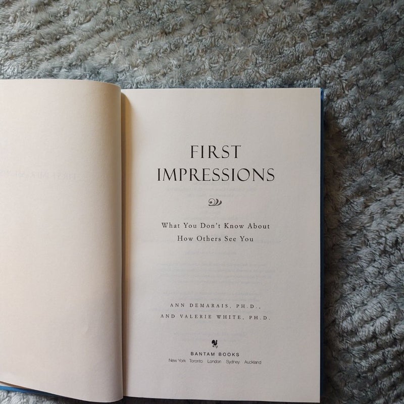 First Impressions