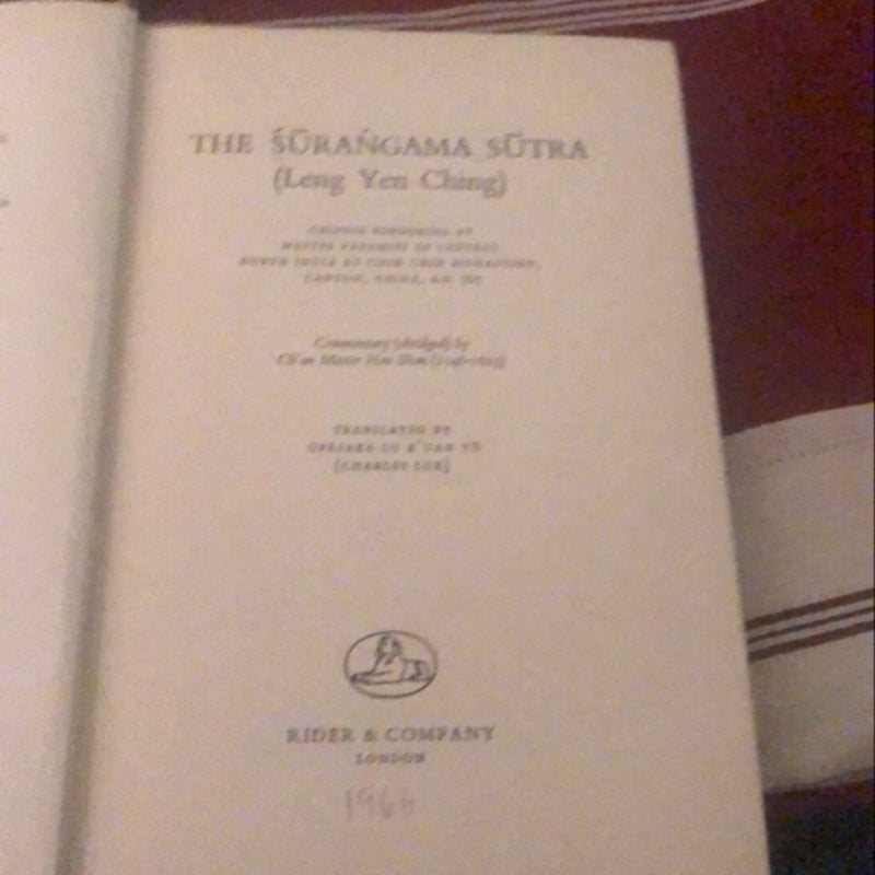 The Surangama Sutra