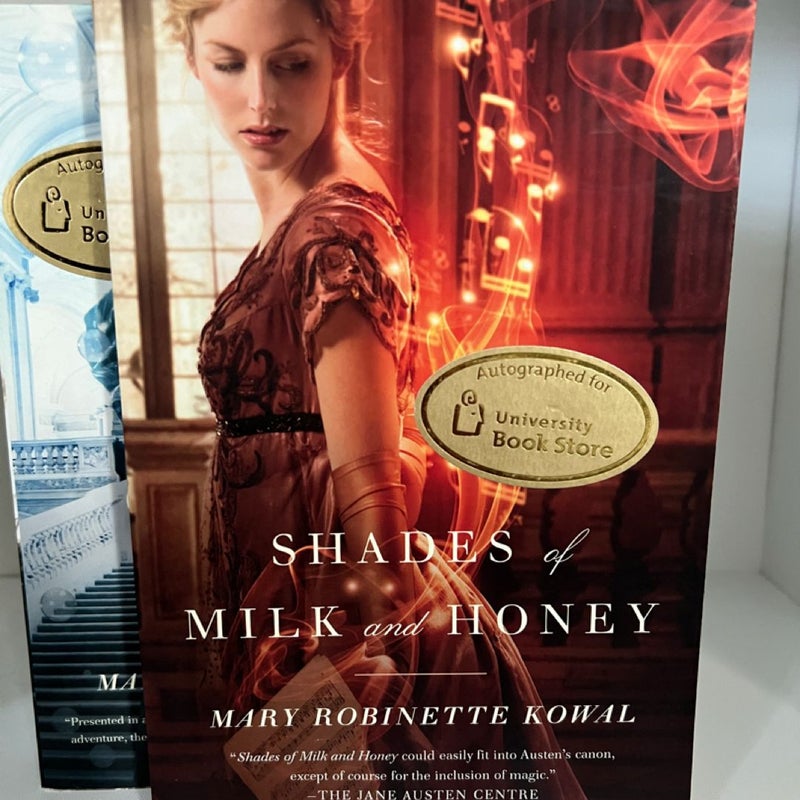 Shades of Milk and Honey + Glamour in Glass Autographed