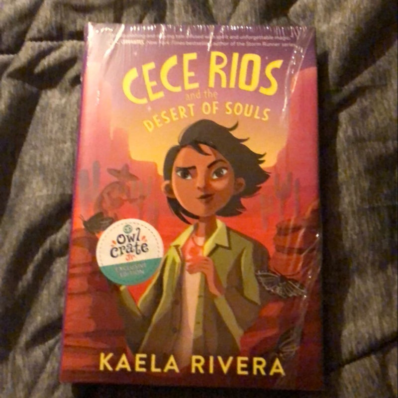 Cece Rios and the Desert of Souls (Owlcrate Jr.- signed bookplate)